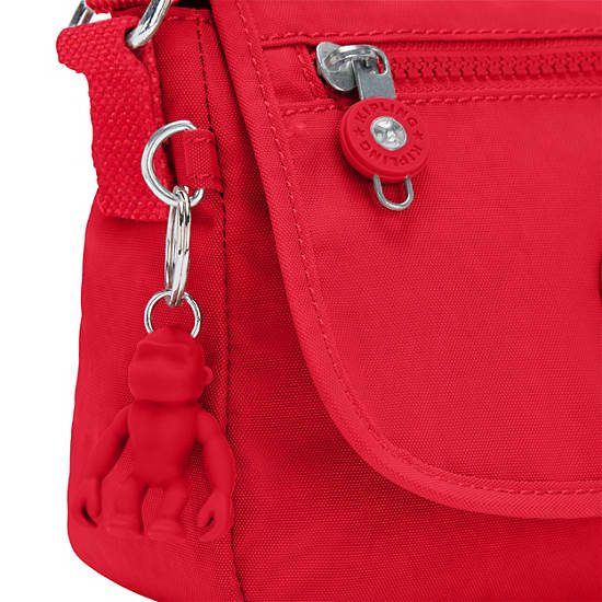 Torby Mini Kipling Sabian Crossbody Bordowe | PL 1872BE